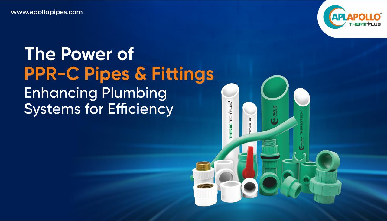 PPRC Pipes and Fittings for Plumbing Systems
